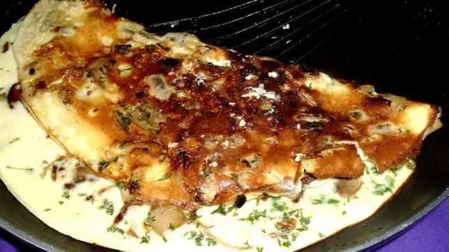 Mushroom Omelette