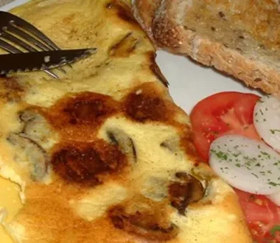 Mushroom Omelette