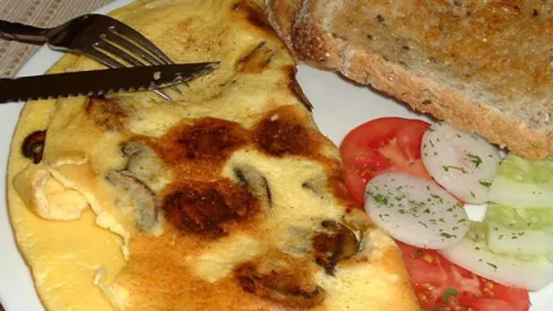 Mushroom Omelette