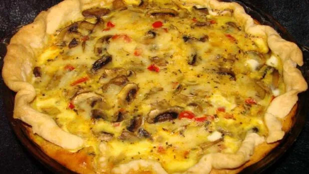 Mushroom Quiche