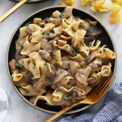 Mushroom Stroganoff