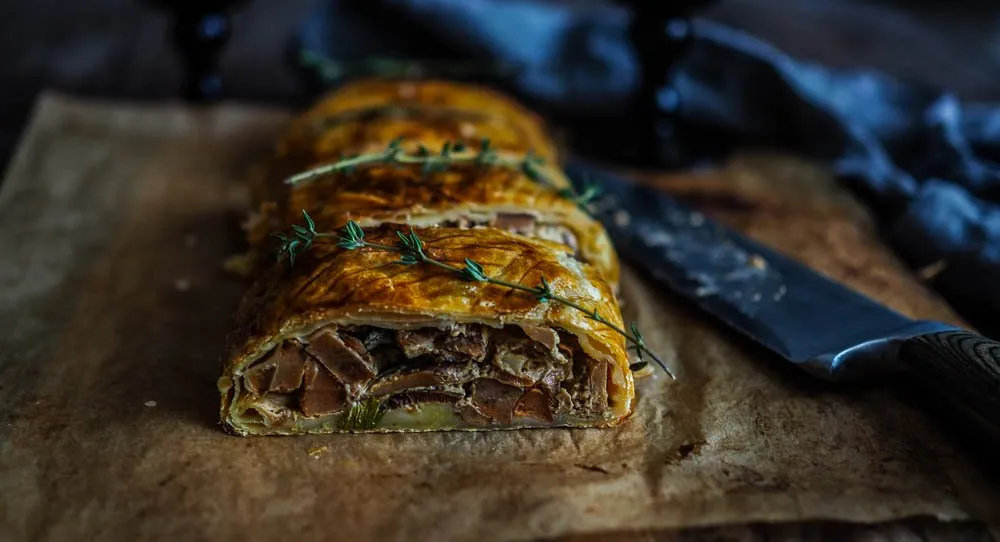 Mushroom Strudel