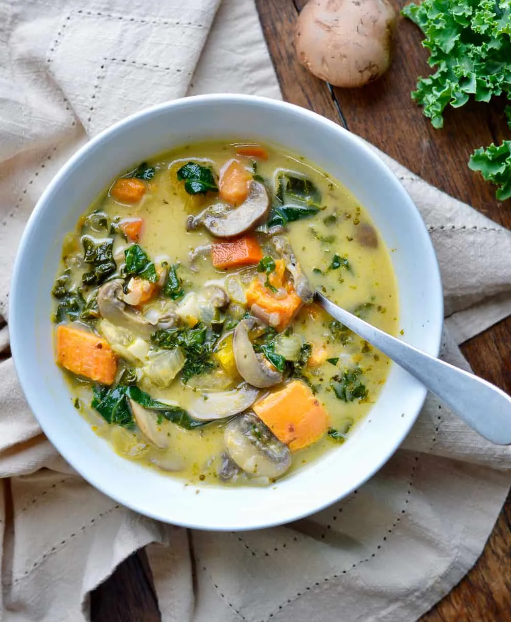 Mushroom Vegetable Soup