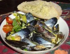 Mussels Dijonaise