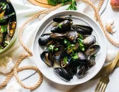 Mussels In White Wine And Garlic