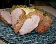 Mustard- Crusted Pork Tenderloins