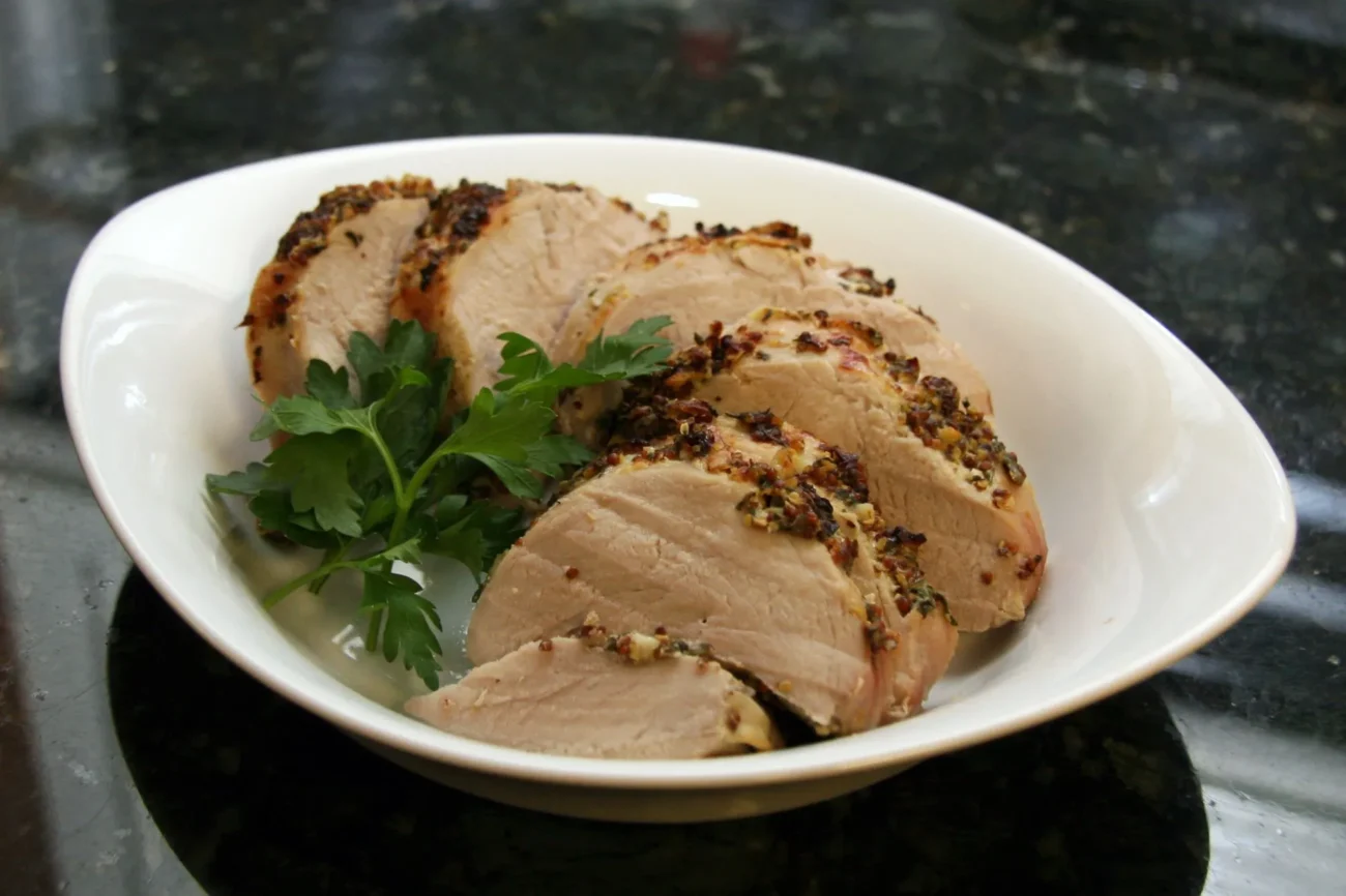 Mustard Crusted Pork Tenderloins