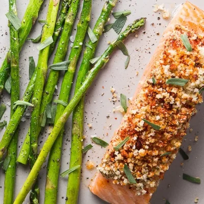 Mustard Crusted Salmon For The Toaster Oven