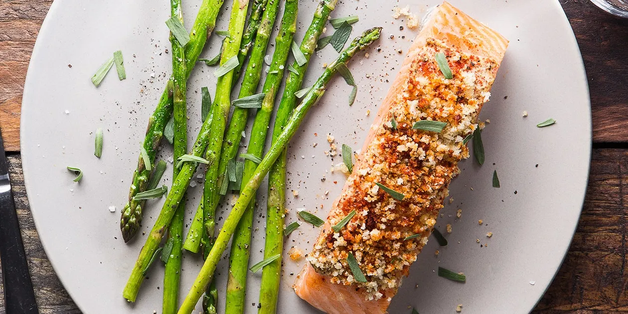 Mustard Crusted Salmon For The Toaster Oven