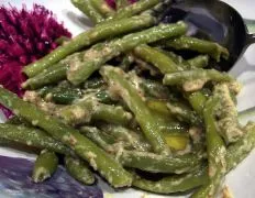 Mustard Green Beans