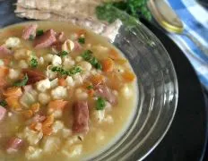 My Favorite Navy Bean Soup…So Easy To Prepare