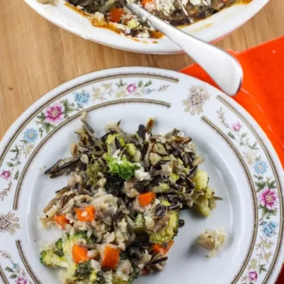 My Fitness Vegetable Rice Casserole