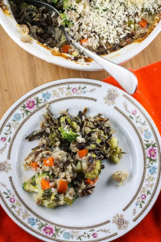 My Fitness Vegetable Rice Casserole