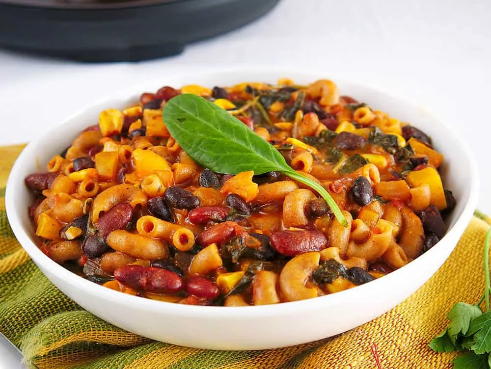 My Healthier Chili Mac Casserole -Oamc