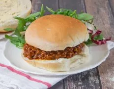 My Homemade Sloppy Joes