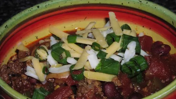 My Tasty Tasty Venison & Pork Chili