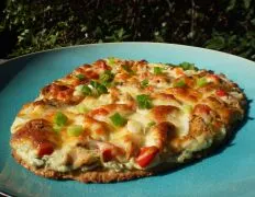 Naan Bread Pizza With Chicken