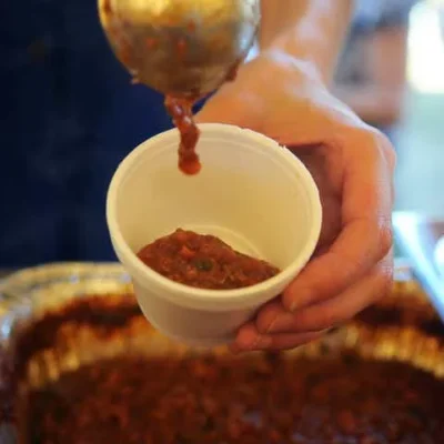 National Tortilla Chip And Chili Day Crock