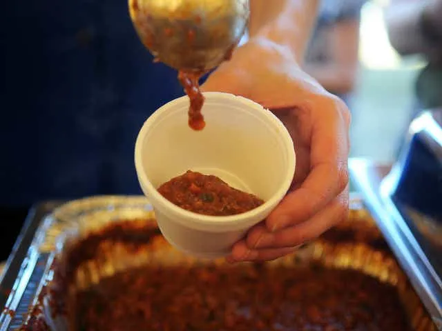 National Tortilla Chip And Chili Day Crock