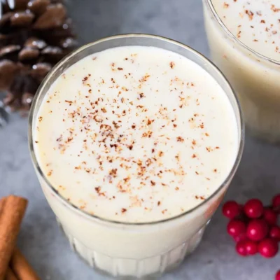 Natural Homemade Eggnog