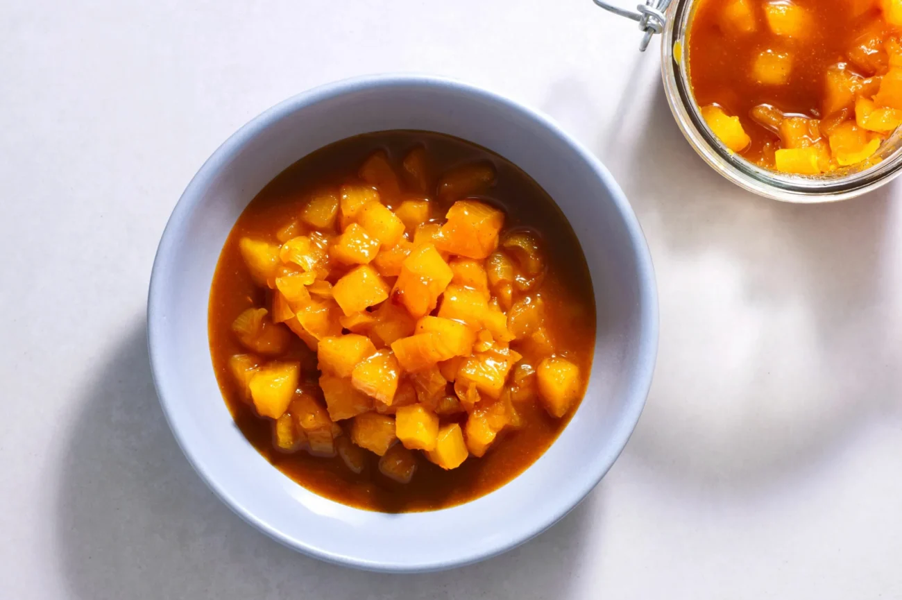 Nectarine And Pineapple Chutney