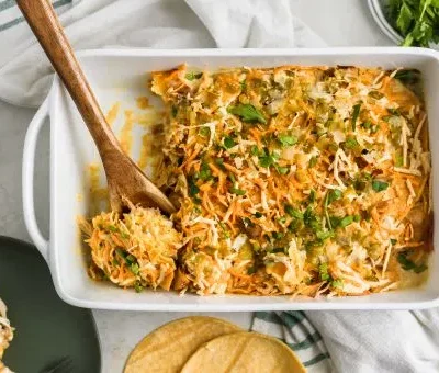 New Mexico Style Chili Chicken Casserole