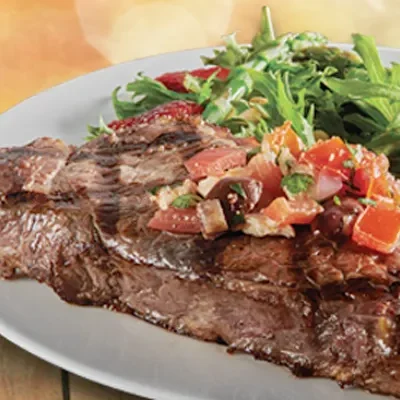 New York Strip Steak With Kalamata Olive