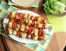 Nifs Grilled Hawaiian Chicken Skewers