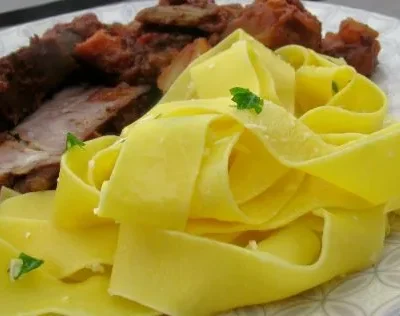 Nifs Simple Parmesan Pappardelle