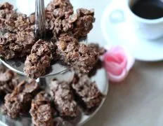 No Bake Chocolate Oat Cookies