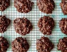 No-Bake Chocolate Oatmeal Cookies