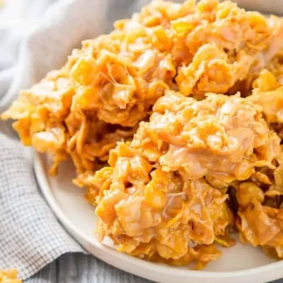 No Bake Corn Flake Cookies