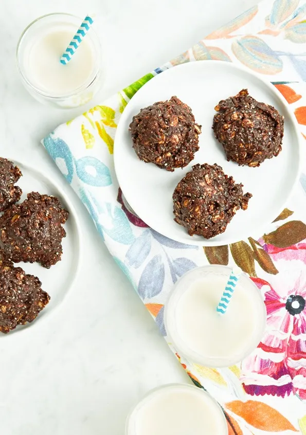 No Bake Fudge Cookies