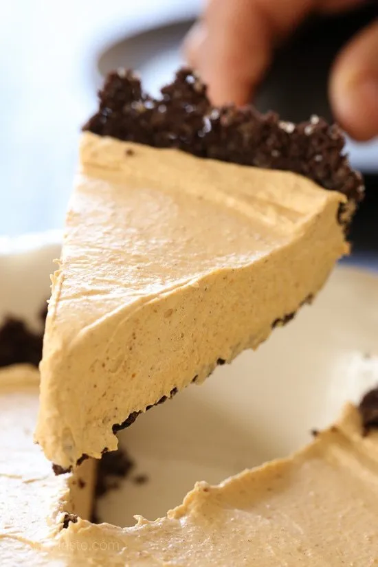 No Bake Pumpkin Cheesecake