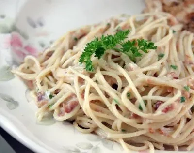 No Egg/Cream Carbonara