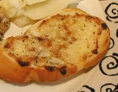 No Garlic Garlic Bread