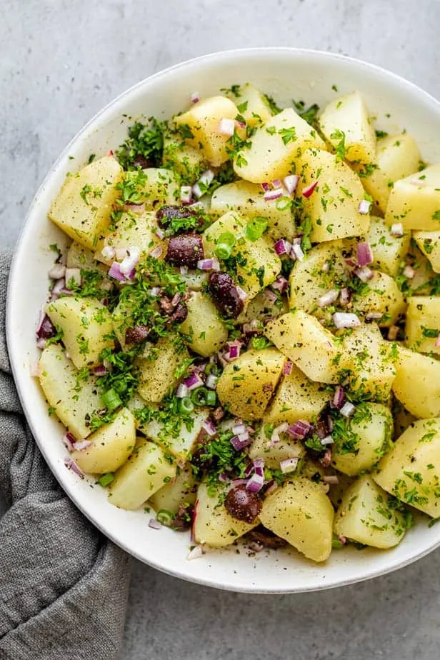 No Mayo Potato Salad