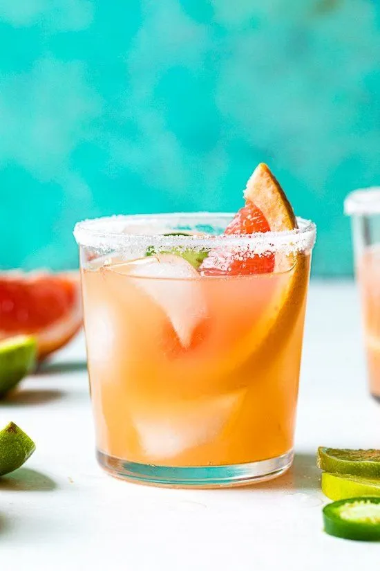 Non-Alcoholic Spicy Jalapeo Paloma Mocktail Recipe