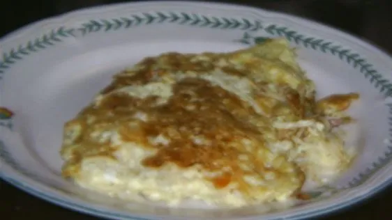 Noodle Omelette