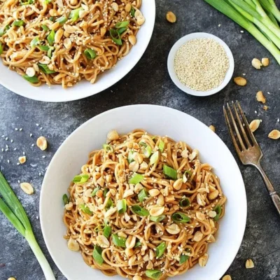 Noodles In Sesame Sauce