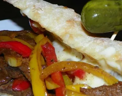 North Carolina-Style Steak And Cheese Sandwich Recipe