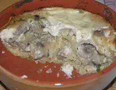 North Croatian Mushrooms And Pasta Casserole
