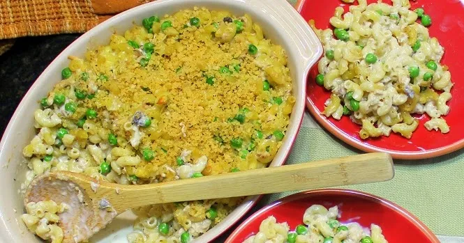 Not Your Grammas Tuna Casserole