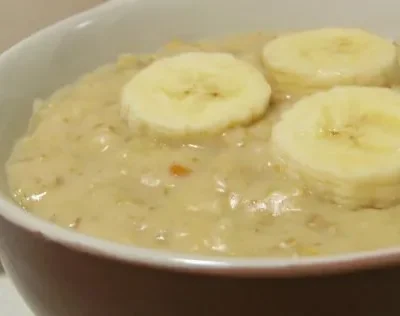 Nutty Banana Oatmeal