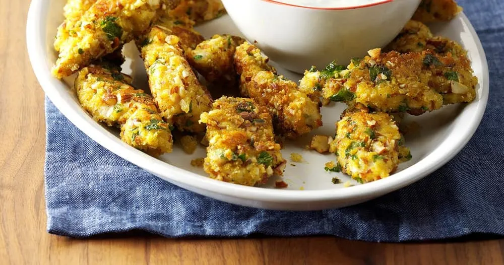 Nutty Chicken Fingers