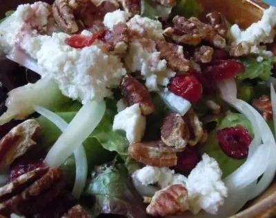 Nutty Cran-Feta Salad