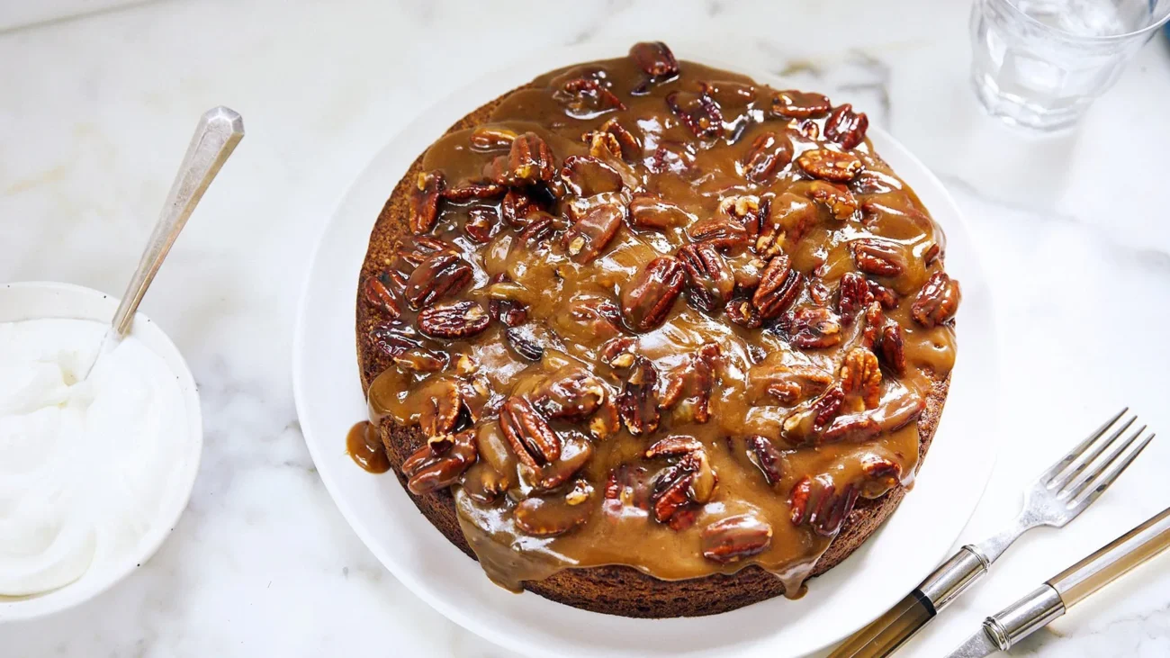 Nutty Fruit Bundt Cake With An Orange Glaze