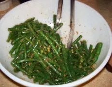 Nutty Green Beans