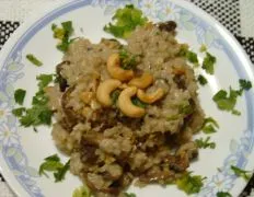 Nutty Mushroom Risotto