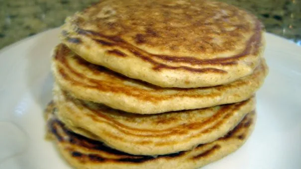 Oat And Wheat Germ Pancakes